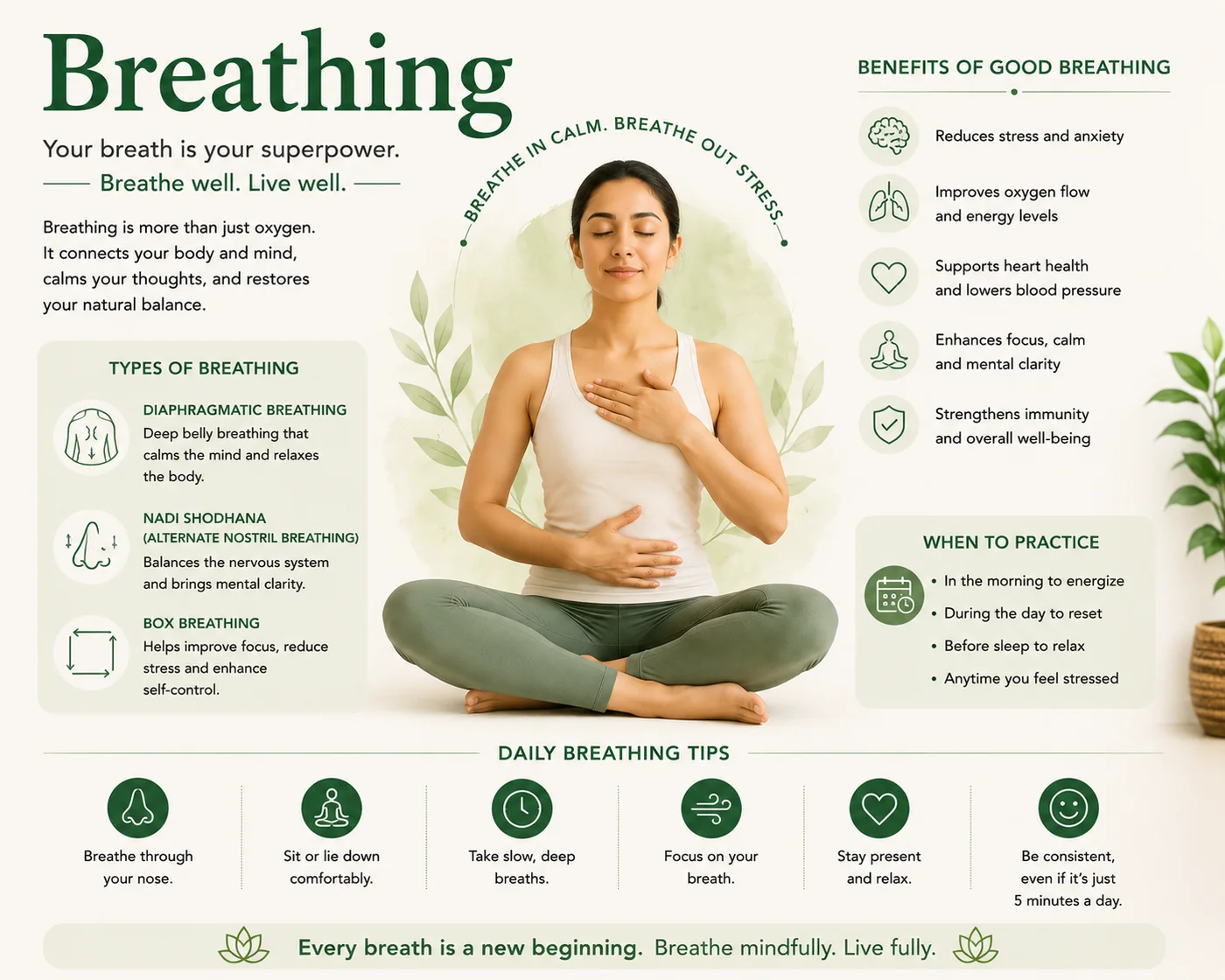 A Simple 5-Minute Breathing Practice for Stress Relief