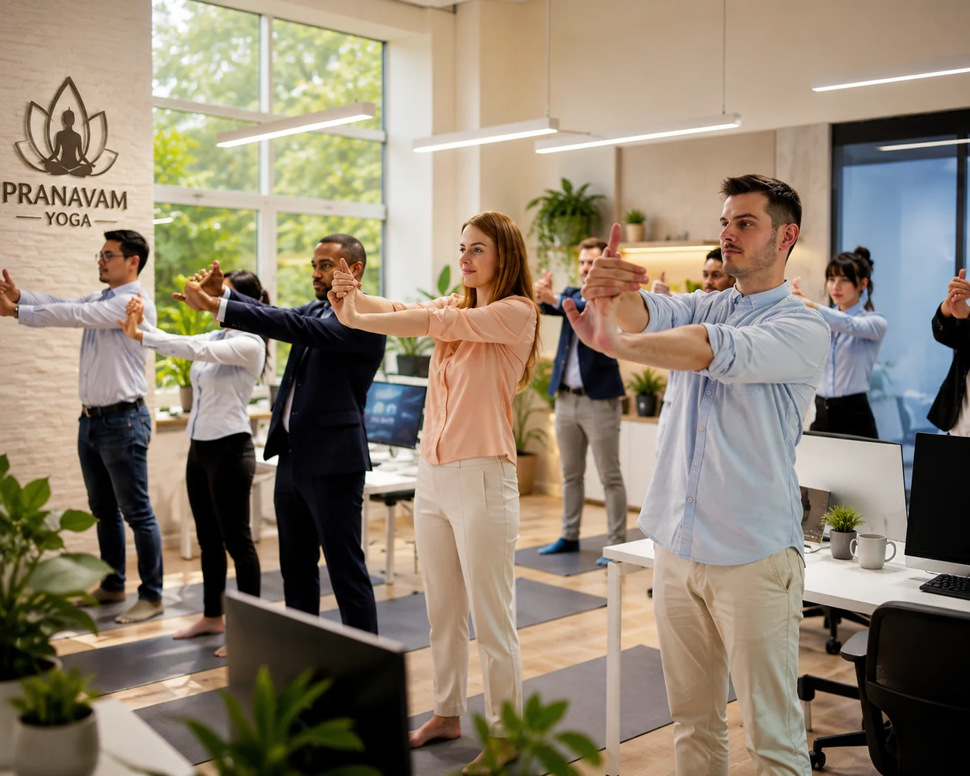 Corporate Yoga